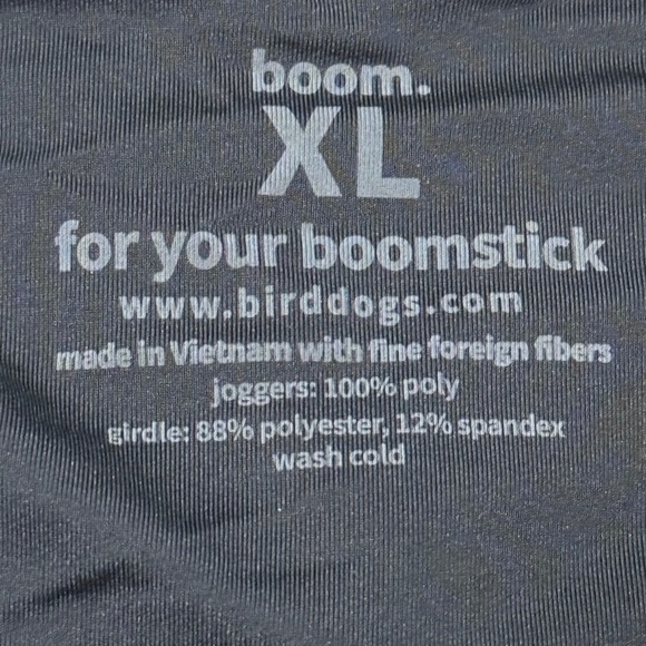 Birddogs Mens XL Khaki Boom for your Boomstick Jogger Performance Stretch - Picture 6 of 8